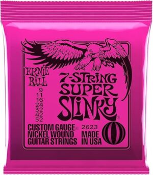 Ernie Ball 7-String Super Slinky Guitar Strings P02623
