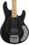 Ernie Ball Music Man ’70s StingRay Bass Guitar – Black