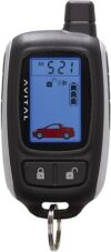 Avital 7352L 2-Way 5-Button LCD Remote