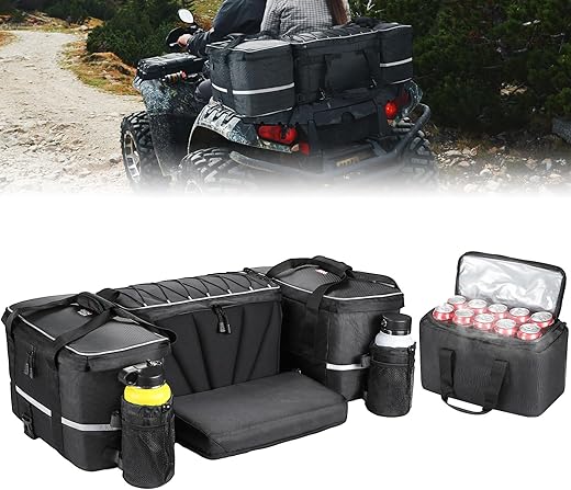 KEMIMOTO 74L Large ATV Cargo Bag With Cooler
