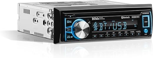 BOSS Audio Systems 750BRGB Car Stereo - Bluetooth CD/DVD Player