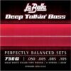La Bella 750G Gold White Nylon Tape Bass Strings