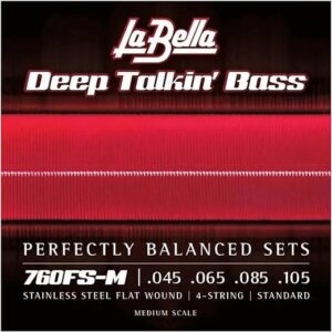 La Bella 760FS-M Deep Talkin’ Bass Strings