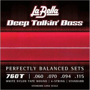 La Bella 760T White Nylon Tape Wound Strings