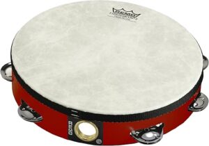 Remo 8″ Fiberskyn 3 Single Row Tambourine