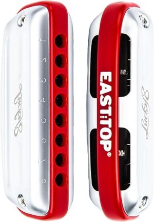 East top 8 Hole C Key Diatonic Blues Harmonica