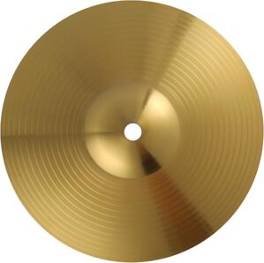 EXCEART 8-Inch Brass Hi-Hat Cymbal