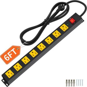 Plug’n 8 Outlet Surge Protector Power Strip