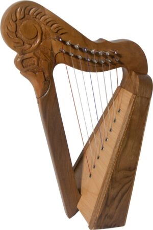 Roosebeck 8-String Persian Style Harp – Walnut