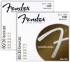 Fender 80/20 Bronze Acoustic Guitar Strings (Pack Of 2)