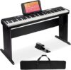 AODSK 88 Key Portable Digital Piano Set