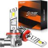 SEALIGHT 881 Fog Light Bulbs, 12000LM, 6500K