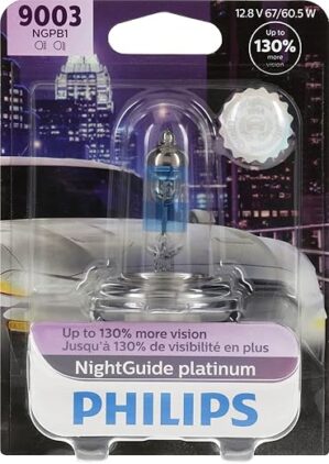 PHILIPS 9003 NightGuide Platinum Headlight Bulb
