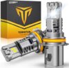 FAHREN 9007 Fog Light Bulbs, 33000LM, 6500K