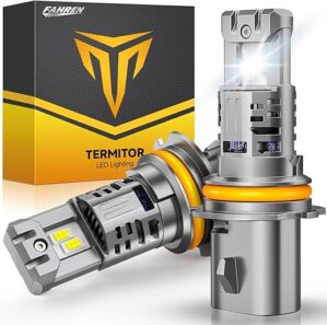 FAHREN 9007 Fog Light Bulbs, 33000LM, 6500K