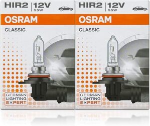 DAMA Automotive Lighting 9012 Classic Halogen Bulb 12V 55W