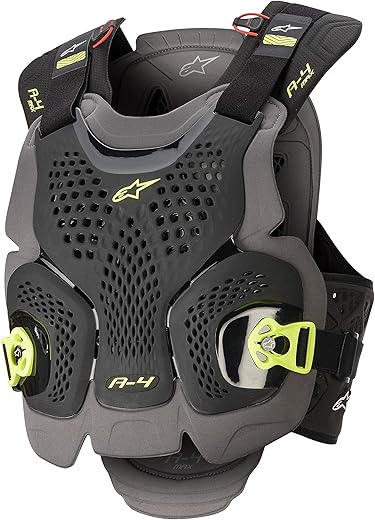 Alpinestars A-4 Max Motorcycle Chest Protector, 6701520-1155
