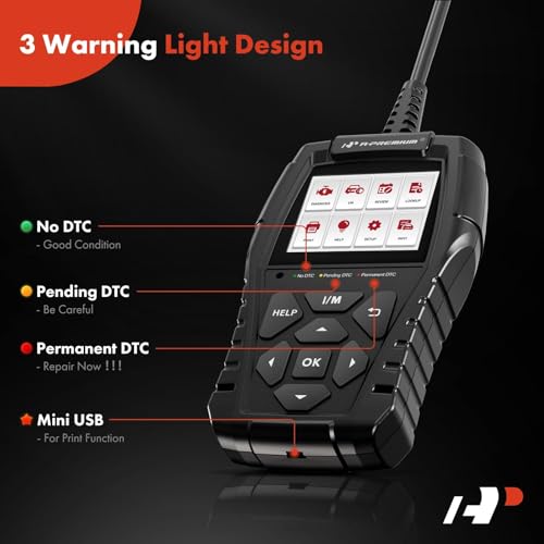 A-Premium AD200 Professional OBD2 Car Diagnostic Tool - Image 3