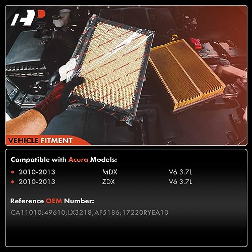A-Premium Engine Air Filter For Acura MDX/ZDX 2010-2013 - Image 5