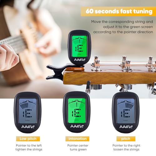 AARVI Guitar Tuner For All Instruments - Image 4