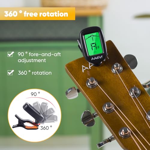 AARVI Guitar Tuner For All Instruments - Image 5