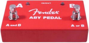 Fender ABY Pedal Footswitch, Red