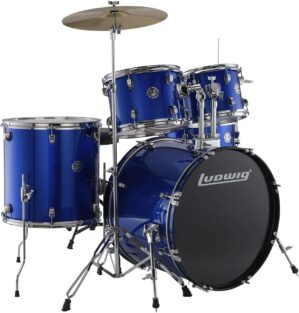 Ludwig Accent 5-piece Drum Set With Cymbals