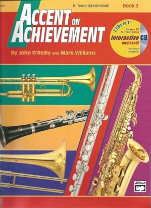 Alfred Publishing Accent On Achievement Tenor Saxophone