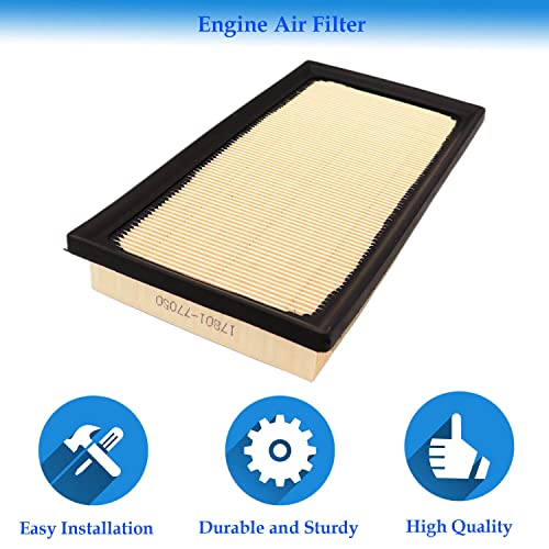 ACCYPRO Engine Air Filter 17801-77050 Compatible - Image 3