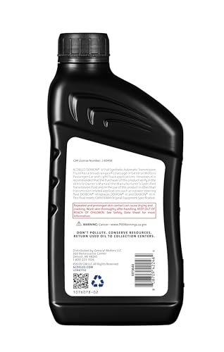 ACDelco Dexron VI Synthetic Transmission Fluid - 1 Qt - Image 2