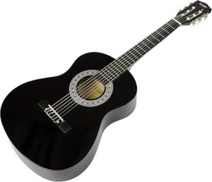 Music Alley Acoustic Beginner Guitar Pack, MA-34-BK
