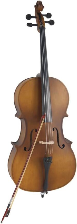 Kcelarec Acoustic Cello With Case, Bow, Rosin