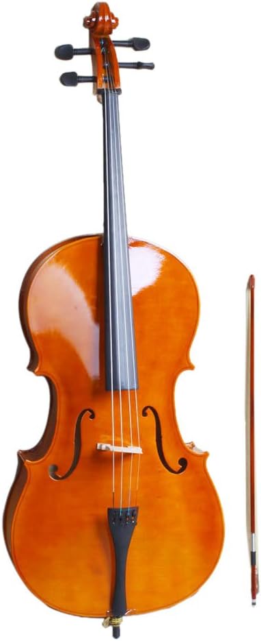 Kcelarec Acoustic Cello With Case, Bow, Rosin