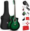 Vangoa Acoustic Electric Guitar 41″ Set