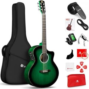 Vangoa Acoustic Electric Guitar 41" Set