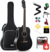 Donner Acoustic Guitar Beginner 36” Dreadnought Bundle