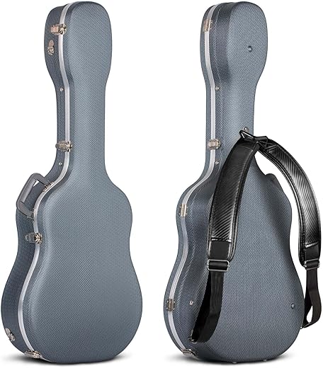 CAHAYA Acoustic Guitar Hard Case 41 Inch Navy CY0247