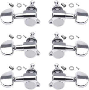 HQdeal Acoustic Guitar Tuning Pegs Machine Head