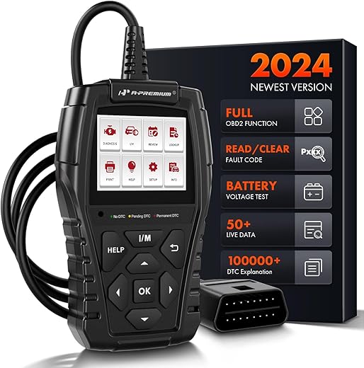 A-Premium AD200 Professional OBD2 Car Diagnostic Tool