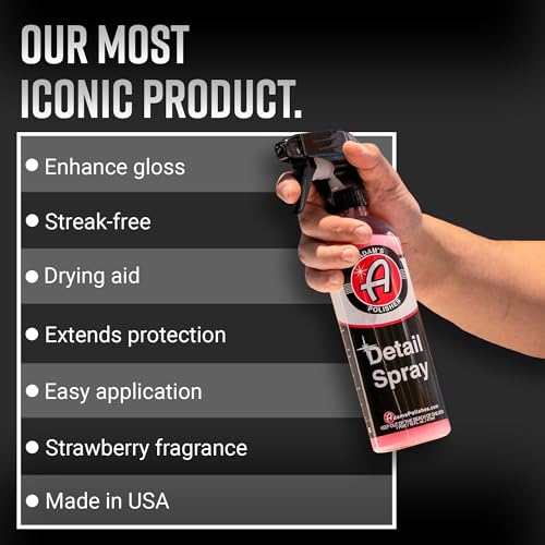 Adam's Polishes Detail Spray - Quick Waterless Detailer - Image 2