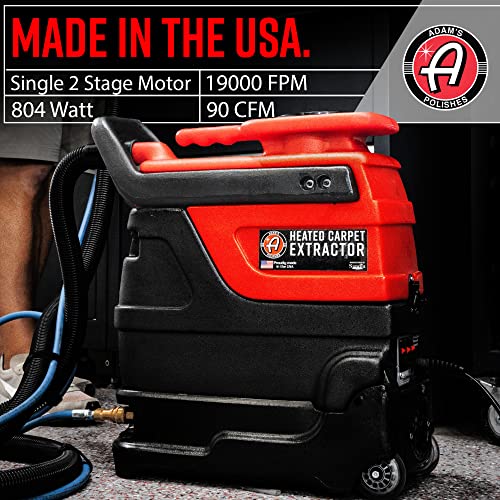 Adam's Polishes Heated Carpet Extractor - 200 Degree Cleaner - Image 3