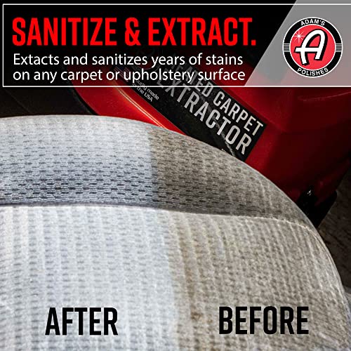 Adam's Polishes Heated Carpet Extractor - 200 Degree Cleaner - Image 5
