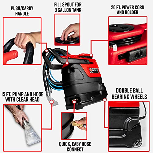 Adam's Polishes Heated Carpet Extractor - 200 Degree Cleaner - Image 2