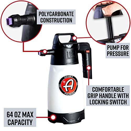 Adam's Polishes IK Pro 2 Foaming Pump Sprayer - Image 2
