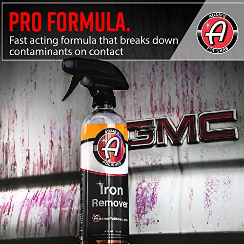 Adam's Polishes Iron Remover Spray For Car Detailing - Image 2