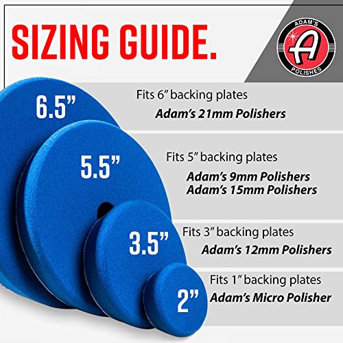 Adam's Polishes Premium Polisher Pads Bundle - Expertly Designed - Image 4