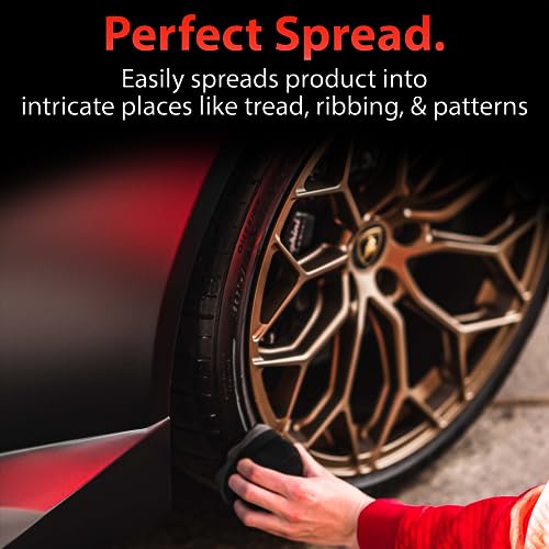 Adam's Polishes Pro Tire Hex Grip Applicator Tool - Image 3