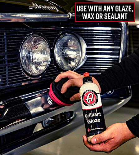 Adam's Polishes Red Hex Grip Applicator For Glaze - Image 5