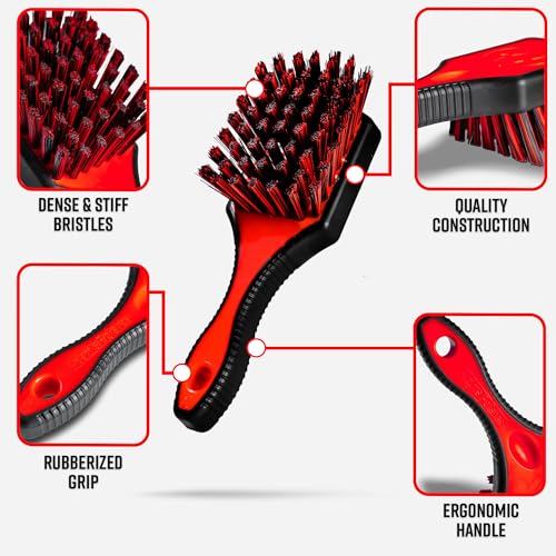 Adam's Polishes Tire Brush For Car Detailing - Image 2