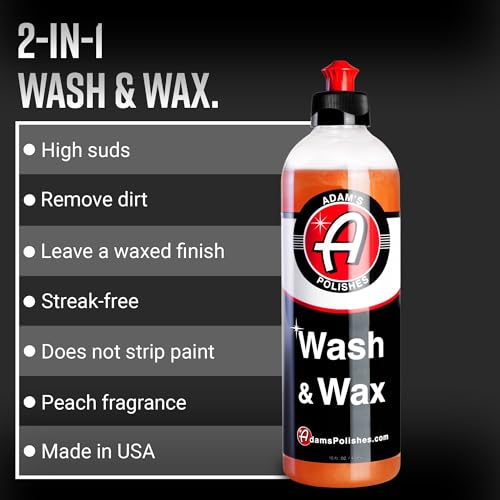 Adam's Polishes Wash & Wax Car Cleaning Formula - Image 2